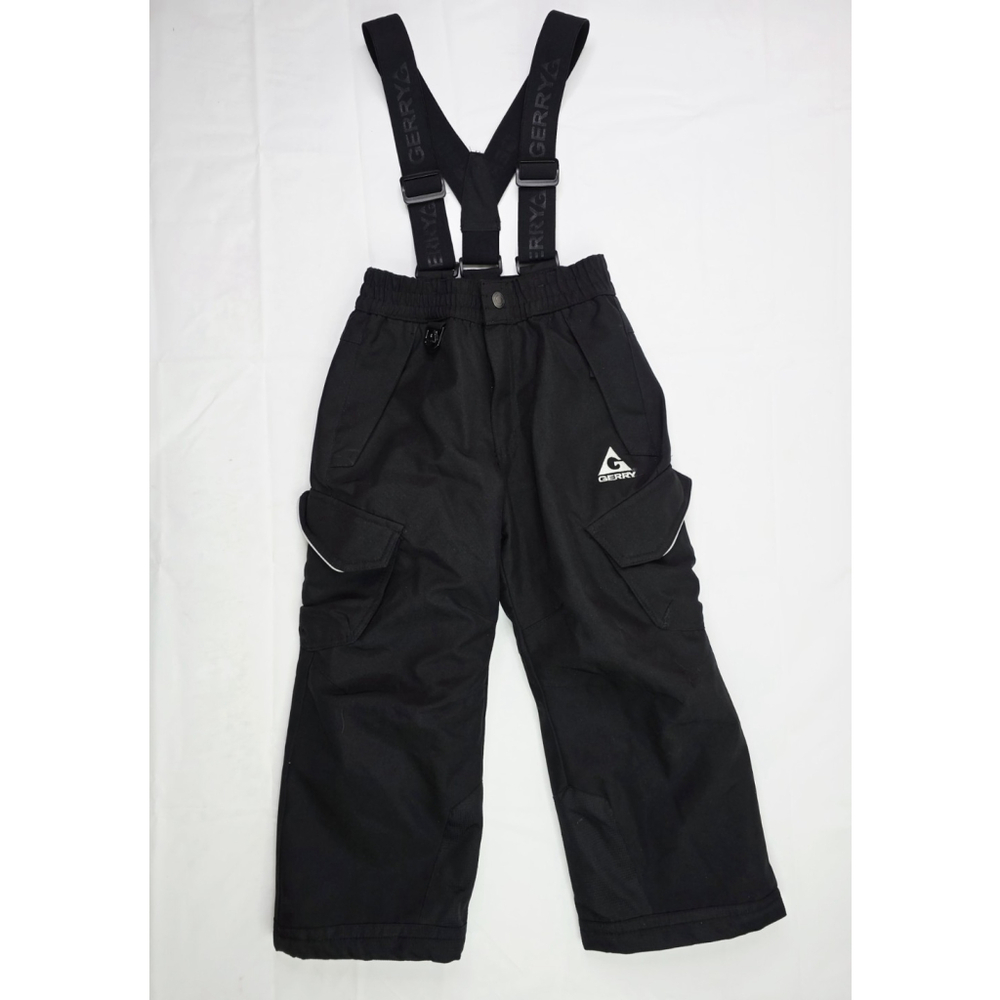 Gerry Kids Snow Bibs Snowboard Pants Waterproof Black Size XS (5-6)